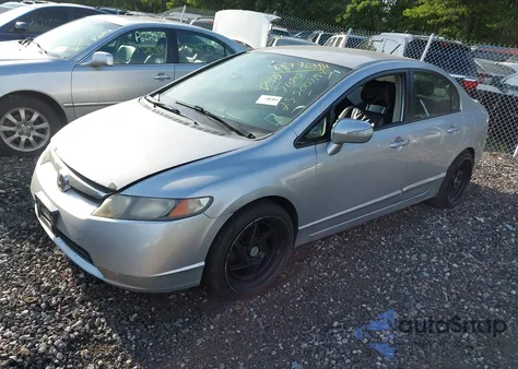 2008 Honda Civic Hybrid from USA, damaged, VIN JHMFA36248S010126